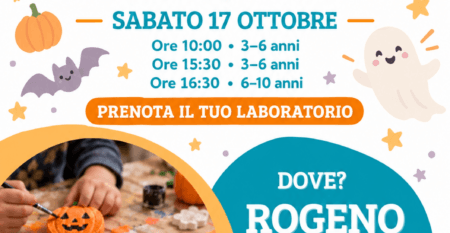 Laboratorio creativo di gessetti Halloween rogeno lc
